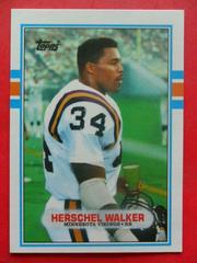 Herschel Walker #120T Football Cards 1989 Topps Traded Prices