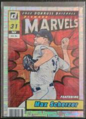 Max Scherzer [Vector] #M-5 Baseball Cards 2022 Panini Donruss Marvels Prices