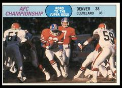 AFC Championship #69 Football Cards 1988 Fleer Team Action Prices