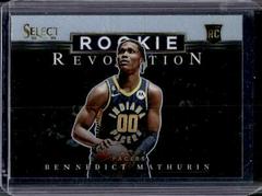 Bennedict Mathurin [Silver] #9 Basketball Cards 2022 Panini Select Rookie Revolution Prices