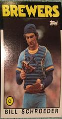 Bill Schroeder #662 Baseball Cards 1986 Topps Prices