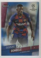 Ousmane Dembele [Blue Refractor] Soccer Cards 2019 Finest UEFA Champions League Prices