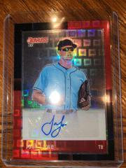 Josh Lowe [Pandora Red] Baseball Cards 2022 Panini Donruss Optic Retro 1988 Signatures Prices