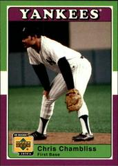 Chris Chambliss #42 Baseball Cards 2001 Upper Deck Decade 1970's Prices