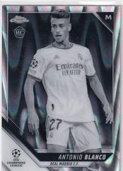 Antonio Blanco [Black & White Ray Wave Refractor] Soccer Cards 2021 Topps Chrome UEFA Champions League Prices