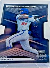 Josh Rivera [Aspirations Die-Cut] #144 Baseball Cards 2023 Panini Elite Extra Edition Prices