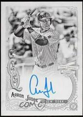 Aaron Judge [Black & White] #GQA-AJ Baseball Cards 2017 Topps Gypsy Queen Autographs Prices