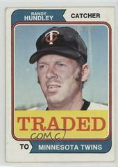 Randy Hundley Baseball Cards 1974 Topps Traded Prices