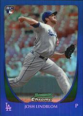 Josh Lindblom [Gold Refractor] #58 Baseball Cards 2011 Bowman Chrome Draft Prices