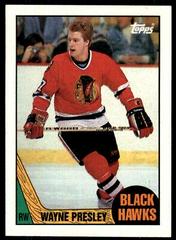 Wayne Presley Hockey Cards 1987 Topps Prices
