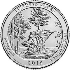 2018 P [PICTURED ROCKS] Coins America the Beautiful Quarter Prices