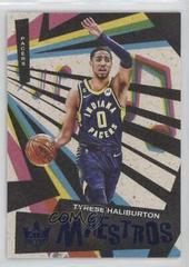 Tyrese Haliburton [Sapphire] #23 Basketball Cards 2022 Panini Court Kings Maestros Prices