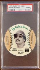 Reggie Jackson Baseball Cards 1977 Holiday Inn Discs Prices