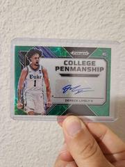 Dereck Lively II [Choice Green] #CP-DLV Basketball Cards 2023 Panini Prizm Draft Picks College Penmanship Autographs Prices