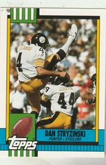 Dan Stryzinski #84T Football Cards 1990 Topps Traded Prices