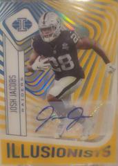 Josh Jacobs [Autograph Gold] #ILL-4 Football Cards 2021 Panini Illusions Illusionists Prices