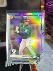 Harry Ford [Sky Blue Foil] Baseball Cards 2021 Bowman Draft 1st Edition Prices