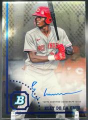 Elly De LA Cruz #CPA-ED Baseball Cards 2022 Bowman Heritage Chrome Prospect Autographs Prices