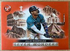 Julio Rodriguez [Red Refractor] #255 Baseball Cards 2023 Topps Pristine Prices