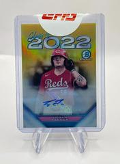 Logan Tanner [Gold] #C22A-LT Baseball Cards 2022 Bowman Draft Class of Autographs Prices