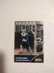 Stephon Gilmore #UH-SG Football Cards 2020 Panini Absolute Unsung Heroes Prices