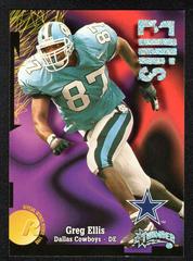 Greg Ellis [Rave] #230 Football Cards 1998 Skybox Thunder Prices