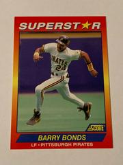 Barry Bonds #26 Baseball Cards 1992 Score Superstars Prices