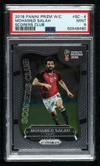 Mohamed Salah #SC-6 Soccer Cards 2018 Panini Prizm World Cup Scorers Club Prices