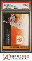 Don Mattingly #GM-13 Baseball Cards 2012 Topps Golden Moments Prices