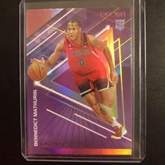 Bennedict Mathurin [Pink] #3 Basketball Cards 2022 Panini Chronicles Draft Picks Recon Prices