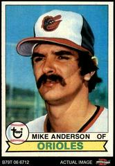 Mike Anderson #102 Baseball Cards 1979 Topps Prices