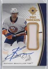 Anthony Beauvillier #PT-AB Hockey Cards 2021 Ultimate Collection Pro Threads Auto Patch Prices