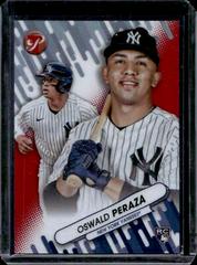 Oswald Peraza [Red] Baseball Cards 2023 Topps Pristine Fresh Faces Prices