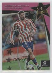Rodrigo de Paul [Pink] #5 Soccer Cards 2022 Panini Select La Liga Stars Prices
