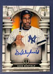 Dave Winfield [Orange] #OA-DW Baseball Cards 2023 Topps Tribute Olympus Autographs Prices