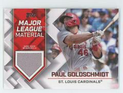 Paul Goldschmidt Baseball Cards 2022 Topps Major League Material Relics Prices