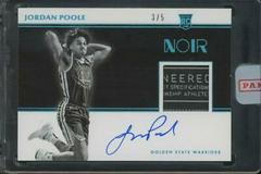 Jordan Poole [Patch Autograph] #327 Basketball Cards 2019 Panini Noir Prices