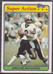 Archie Manning Football Cards 1981 Topps Prices
