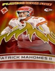 Patrick Mahomes II [Yellow] #PWF-8 Football Cards 2023 Panini Phoenix Playing with Fire Prices