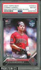 Corbin Carroll [Black] Baseball Cards 2023 Topps Now MLB All Star Game Selections Prices