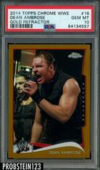 Dean Ambrose [Refractor] Wrestling Cards 2014 Topps Chrome WWE Prices