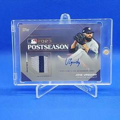 Jose Urquidy [Platinum] Baseball Cards 2024 Topps Postseason Performance Autograph Prices