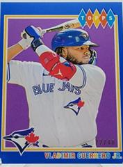 Vladimir Guerrero Jr. [Blue] Baseball Cards 2022 Topps Brooklyn Collection Prices