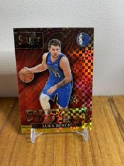 Luka Doncic [Gold Prizm] Basketball Cards 2021 Panini Select En Fuego Prices