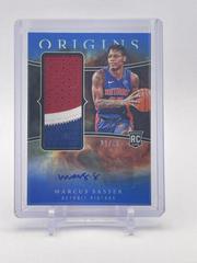 Marcus Sasser #13 Basketball Cards 2023 Panini Origins Rookie Jersey Autograph Prices