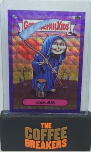 Grim JIM [Purple Wave] #95a 2020 Garbage Pail Kids Chrome