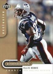 Ellis Hobbs [Exclusive Gold] #147 Football Cards 2005 Upper Deck Foundations Prices