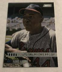 Hank Aaron [Photographer's Proof] #102 Baseball Cards 2021 Stadium Club Prices