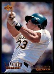 Jose Canseco Baseball Cards 1996 Upper Deck V.J. Lovero Collection Prices