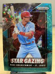 Paul Goldschmidt [Teal Donut Circles Prizm] #SG-7 Baseball Cards 2020 Panini Prizm Star Gazing Prices